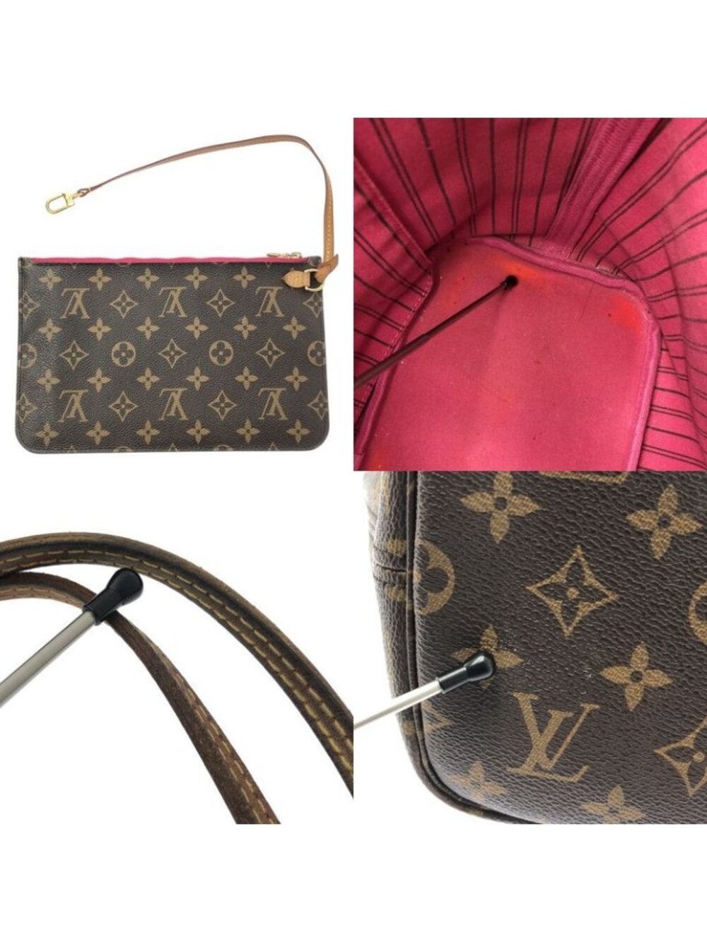 Louis Vuitton Neverfull MM Monogram Tote Brown - Picture 10 of 10